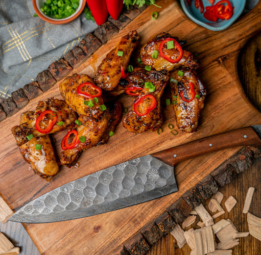 folded steel bang bang chicken wings