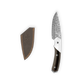 folded steel hawthorn damascus paring knife sheath