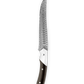 folded steel hawthorn  damascus carver knife