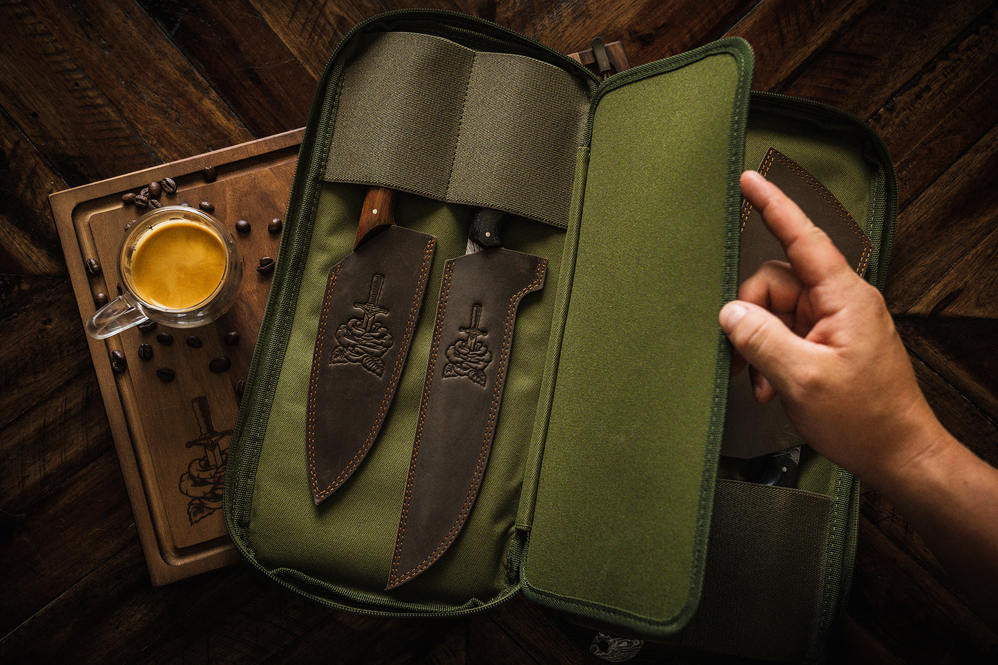 4-Slot Tactical Knife Bag