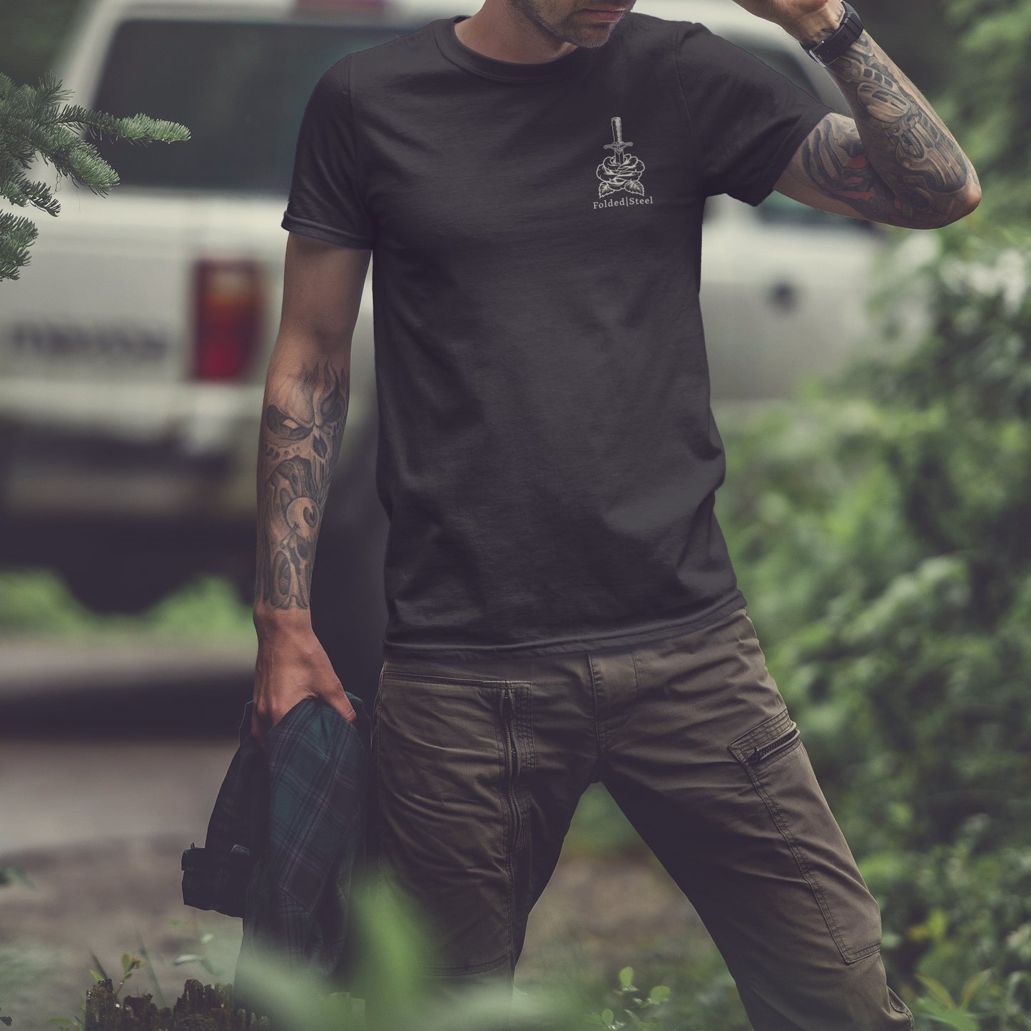 Folded Steel Logo Tee - Folded Steel