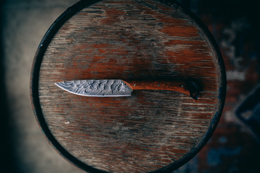A Folded Steel Paring Knife Image