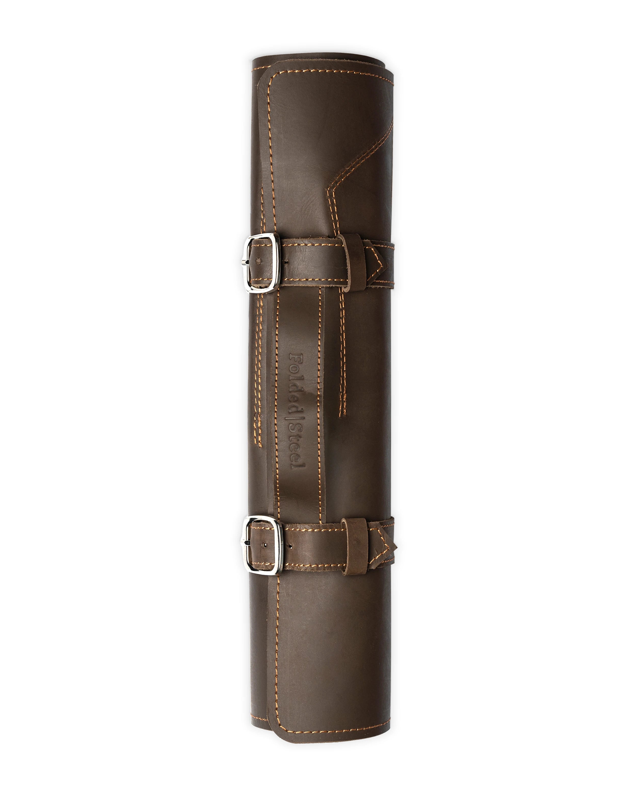 Fitted Leather Travel Roll