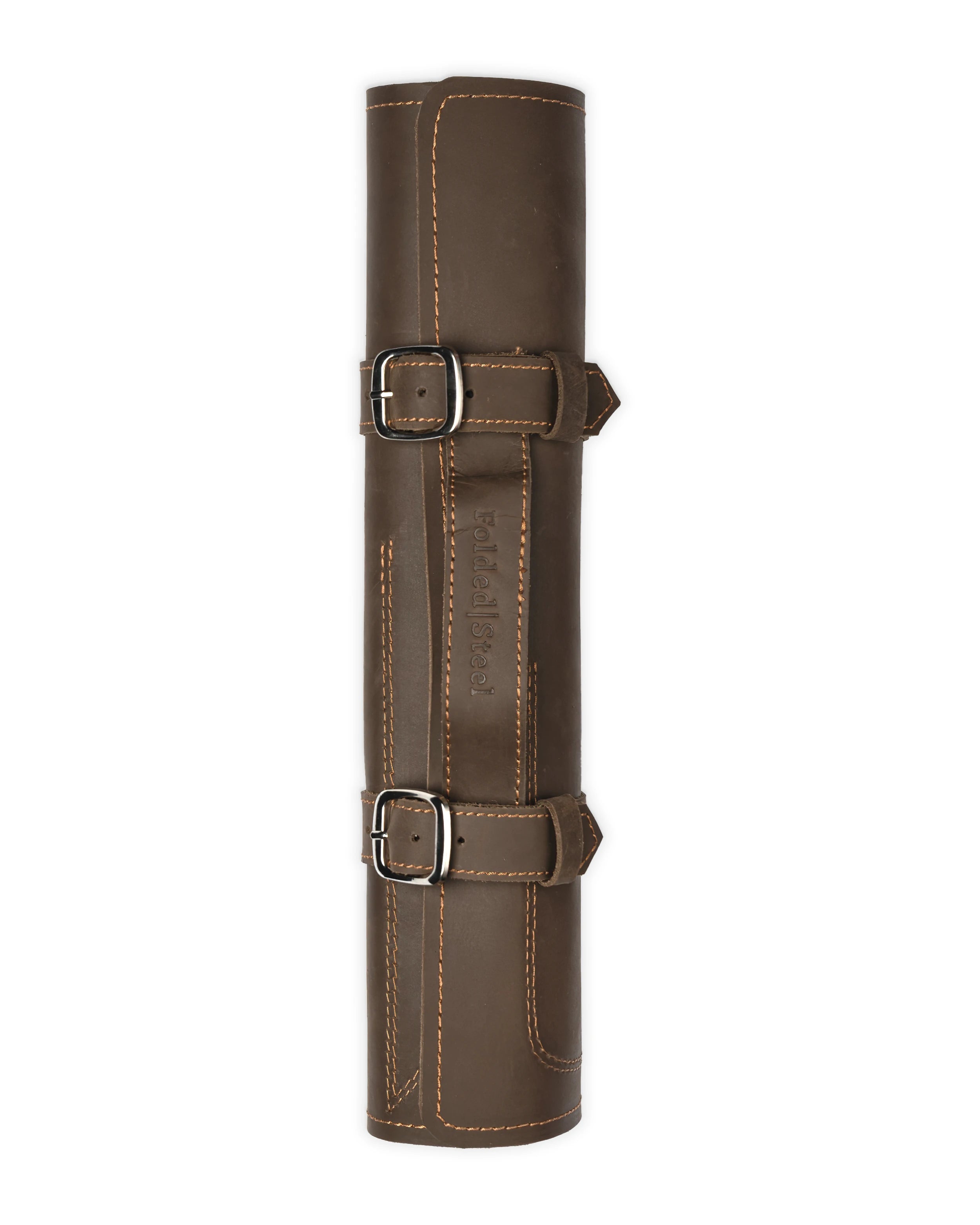 Fitted Leather Travel Roll