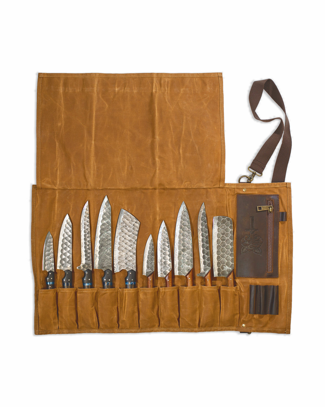 10 Slot Knife Roll Bag - Shop Our Knife Bags